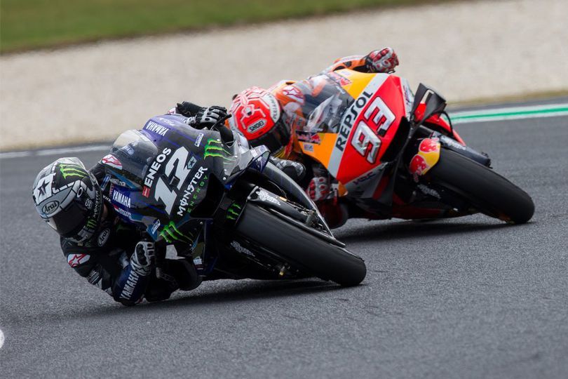 Jatuh Saat Lawan Marc Marquez, Maverick Vinales Justru 'Senang'