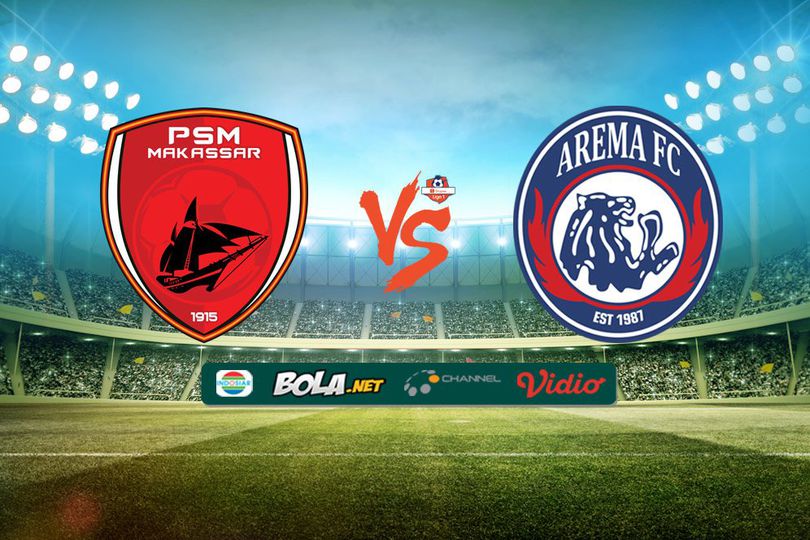 Hasil Pertandingan PSM Makassar vs Arema FC: Skor 6-2