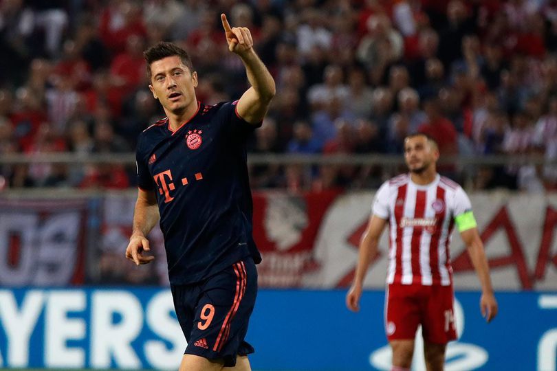 Man of the Match Olympiakos vs Bayern Munchen: Robert Lewandowski