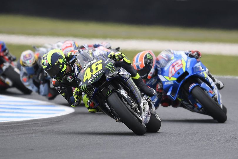 Valentino Rossi Emosional Sempat Pimpin MotoGP Australia