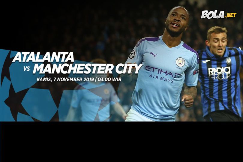 Prediksi Atalanta vs Manchester City 7 November 2019