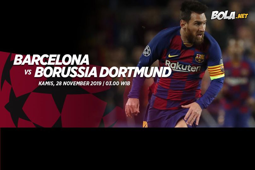 Prediksi Barcelona vs Borussia Dortmund 28 November 2019