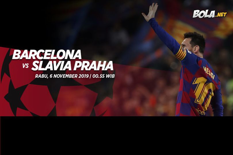 Jadwal Siaran Langsung Barcelona vs Slavia Praha di SCTV