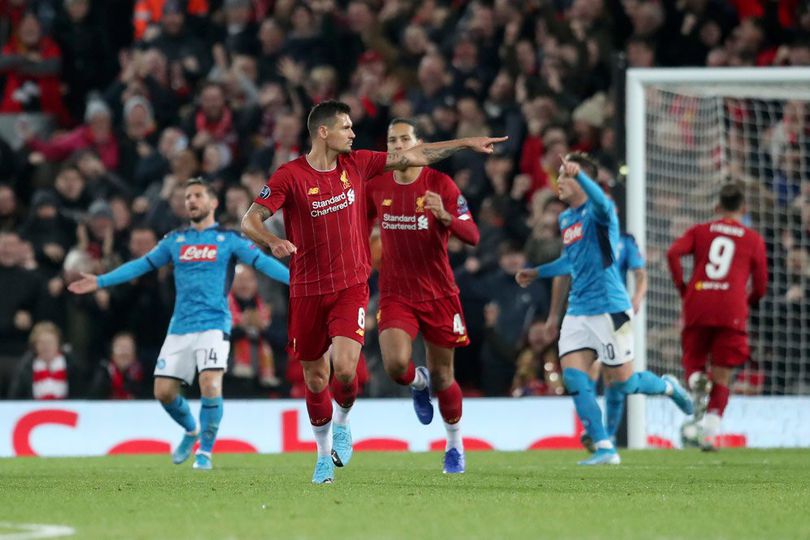 Hasil Pertandingan Liverpool vs Napoli: Skor 1-1