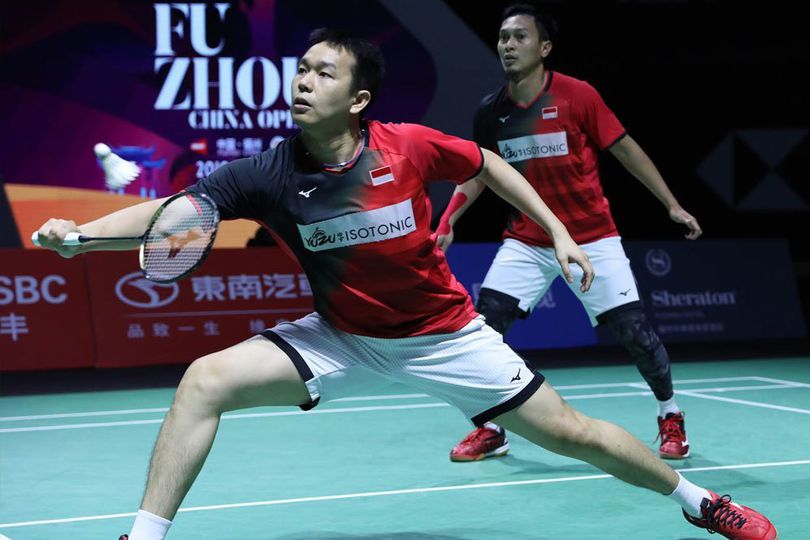 Lolos ke Babak Kedua, Ahsan/Hendra Lawan Wahyu/Ade di Hong Kong Terbuka 2019