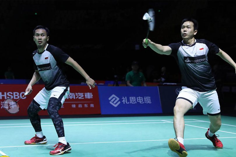 Ahsan/Hendra ke Perempat Final Hong Kong Terbuka 2019, Fajar/Rian Kandas