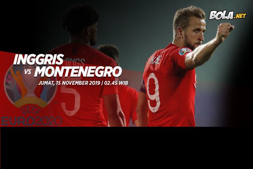 Prediksi Inggris vs Montenegro 15 November 2019