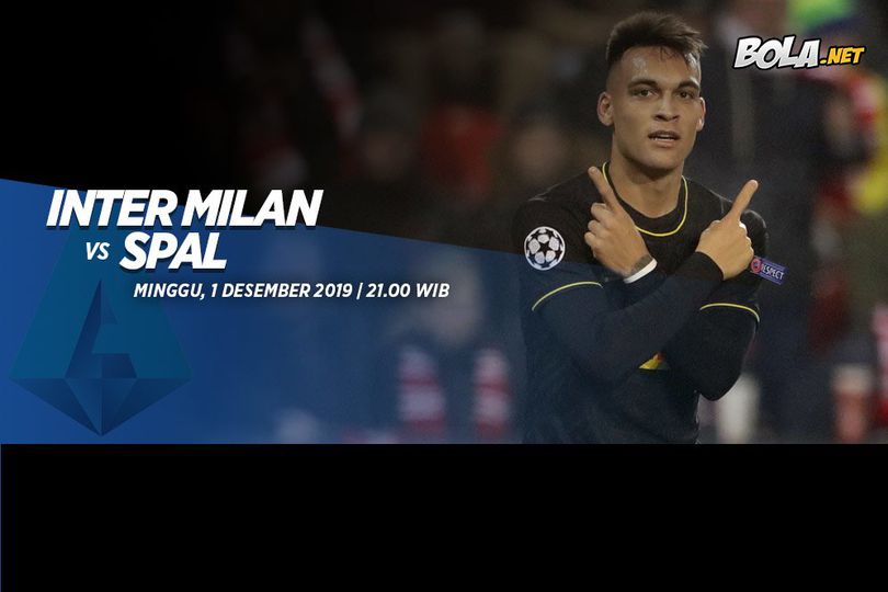 Prediksi Inter Milan vs SPAL 1 Desember 2019