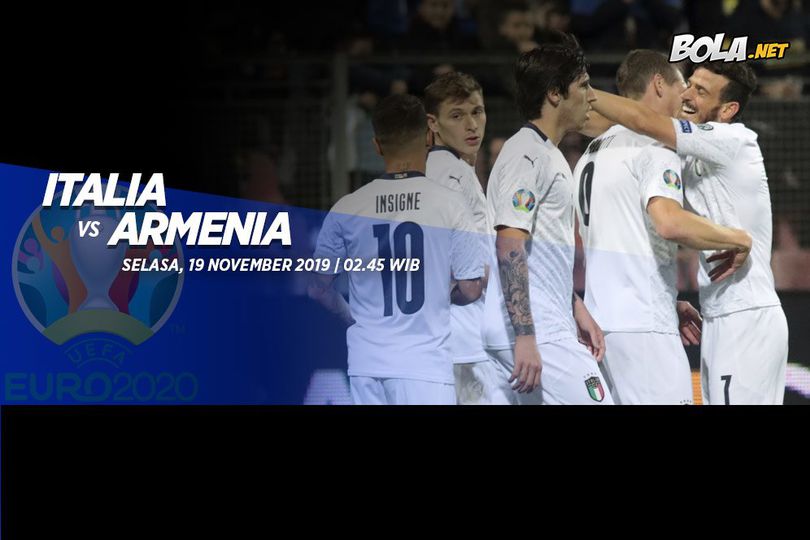 Prediksi Italia vs Armenia 19 November 2019