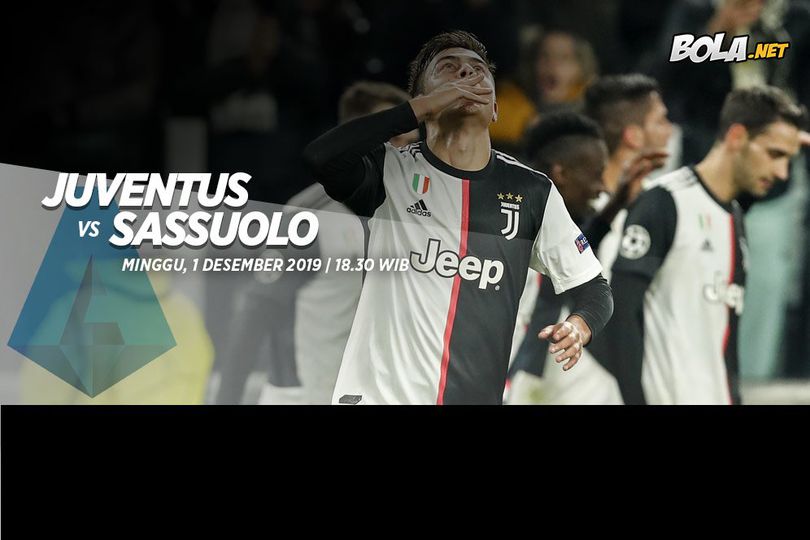 Data dan Fakta Serie A: Juventus vs Sassuolo