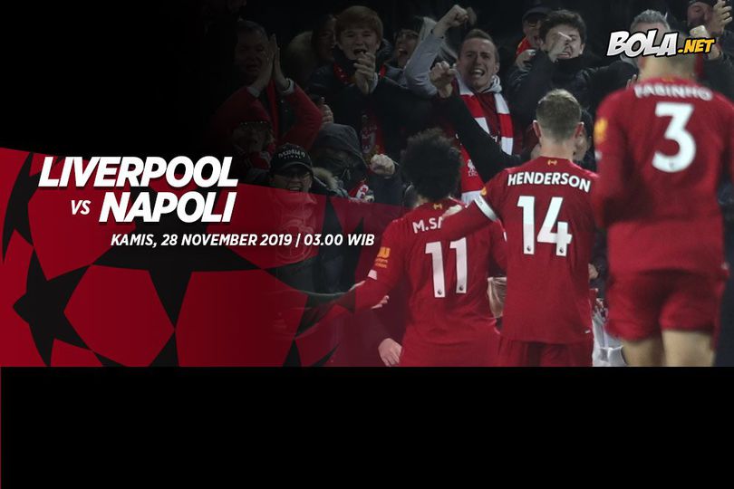 Data dan Fakta Liga Champions: Liverpool vs Napoli