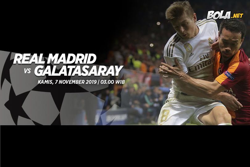 Data dan Fakta Liga Champions: Real Madrid vs Galatasaray