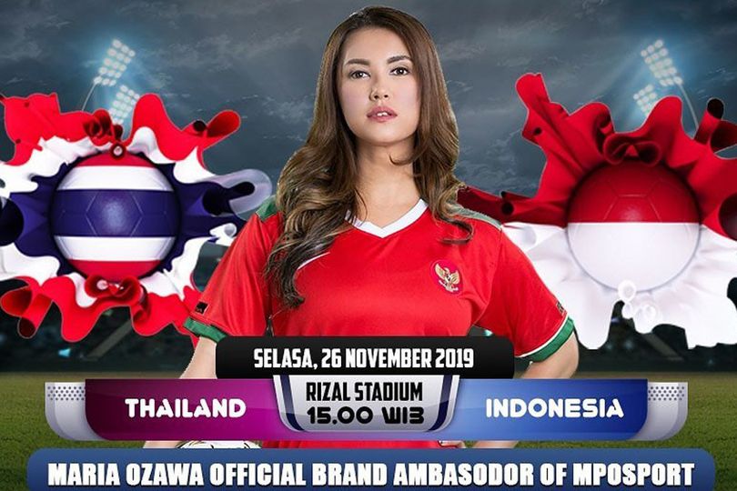 Ketika Maria Ozawa Semangati Timnas Indonesia U-22 di SEA Games 2019