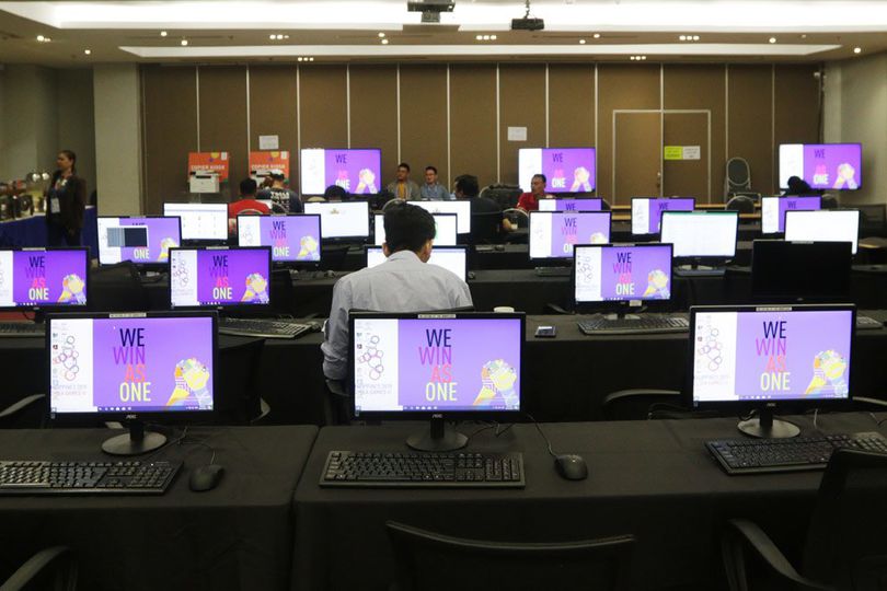 Fasilitas SEA Games 2019: Media Center Mewah, Ruang Jumpa Pers Cabor Sepak Bola Memprihatinkan