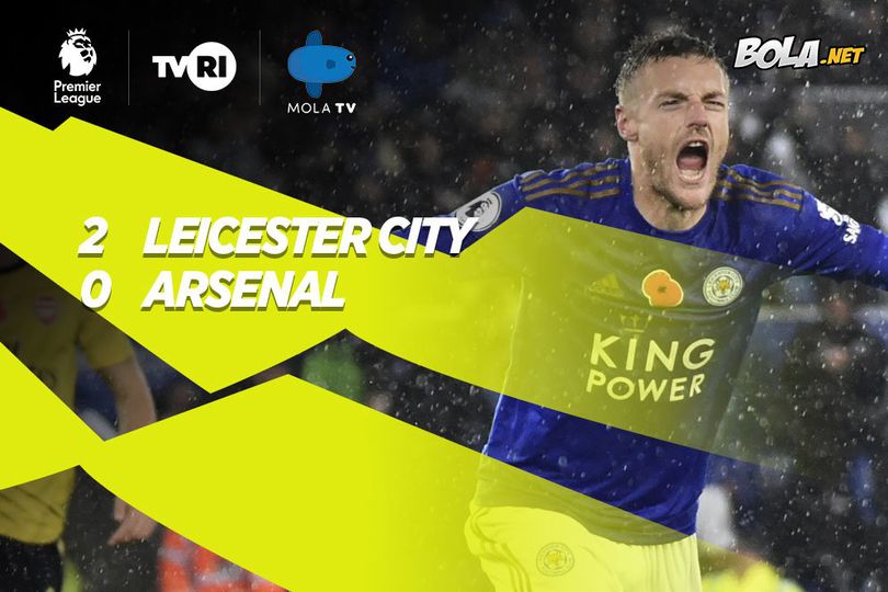 Statistik Laga Leicester City vs Arsenal: Era The Gunners Terburuk Sejak 1982-83