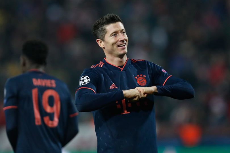 Man of the Match Red Star Belgrade vs Bayern Munchen: Robert Lewandowski