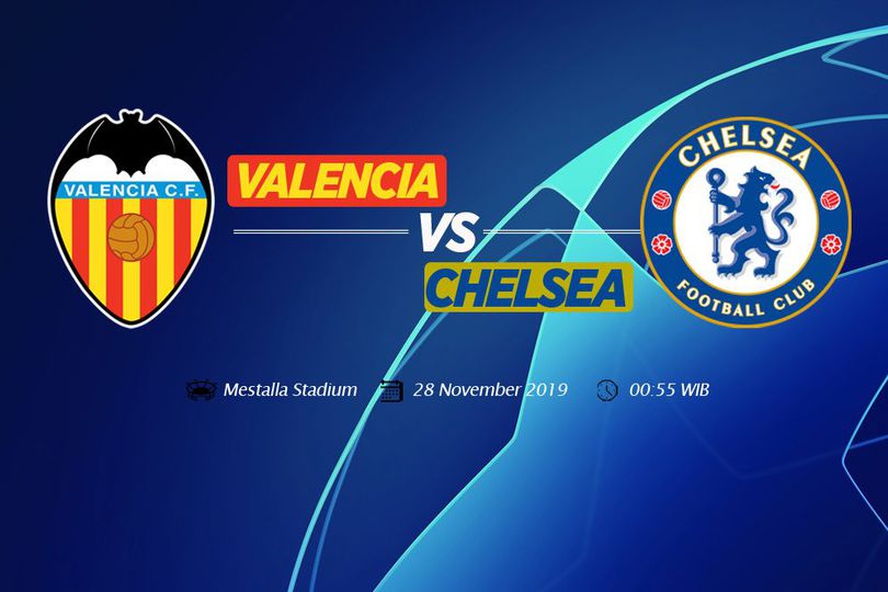 Data dan Fakta Liga Champions: Valencia vs Chelsea