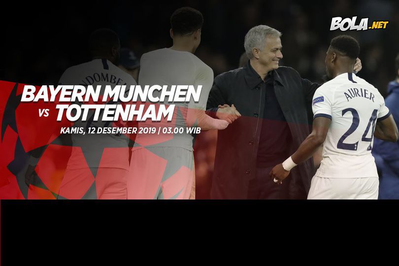 Data dan Fakta Liga Champions: Bayern Munchen vs Tottenham