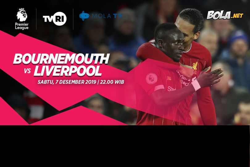 Prediksi Bournemouth vs Liverpool 7 Desember 2019