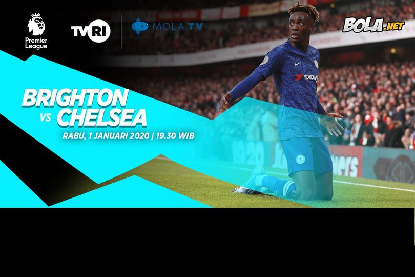 Live Streaming Brighton vs Chelsea di Mola TV Bola