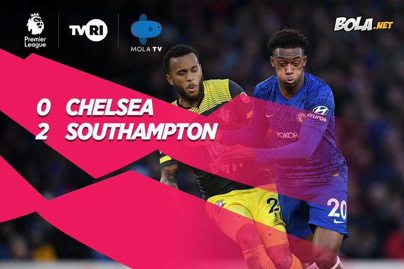 Hasil Pertandingan Chelsea vs Southampton: Skor 0-2