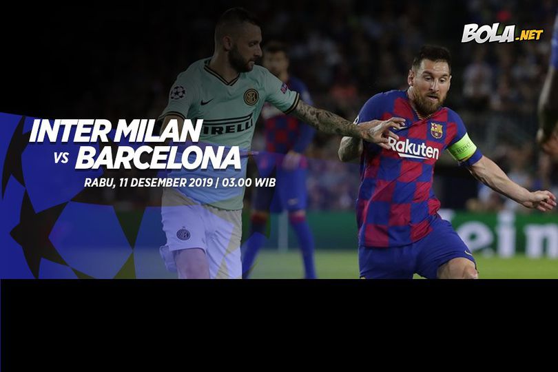 Data dan Fakta Liga Champions: Inter Milan vs Barcelona
