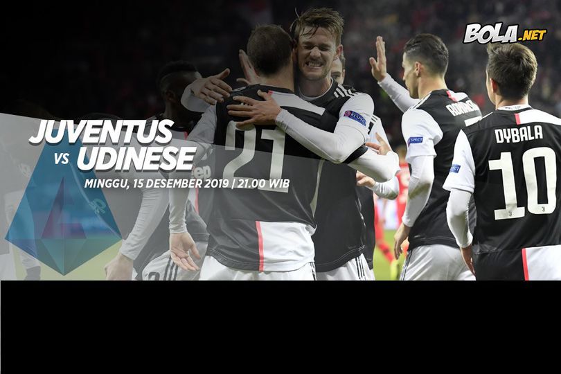 Data dan Fakta Serie A: Juventus vs Udinese