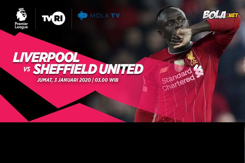 Prediksi Liverpool vs Sheffield United 3 Januari 2020