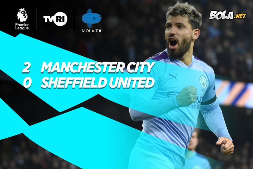 Hasil Pertandingan Manchester City vs Sheffield United: Skor 2-0