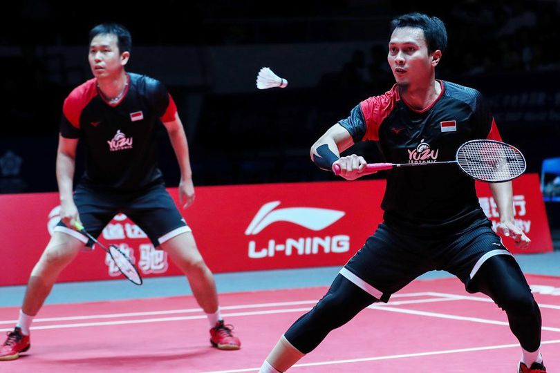 Ahsan/Hendra Besar Hati Puji Lee/Wang Meski Gagal Juarai BWF World Tour Finals 2020