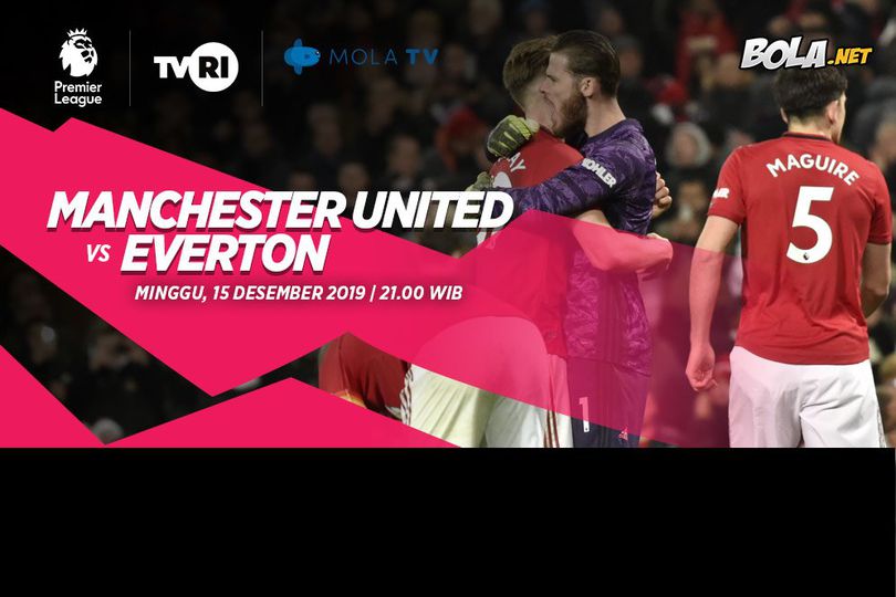 Data dan Fakta Premier League: Manchester United vs Everton