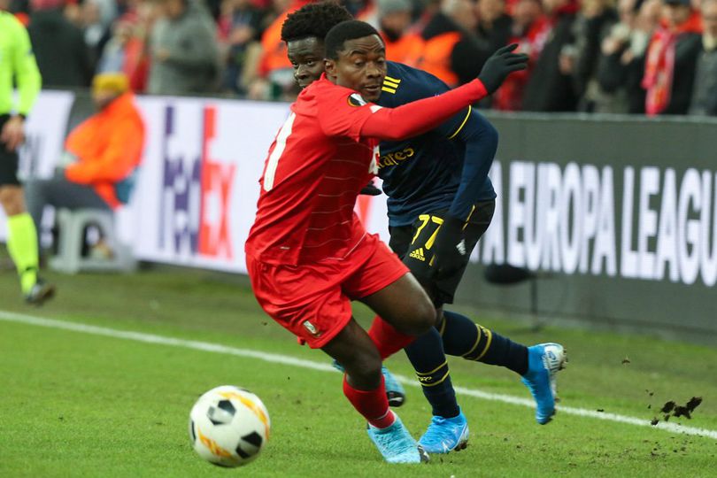 Man of the Match Standard Liege vs Arsenal: Bukayo Saka