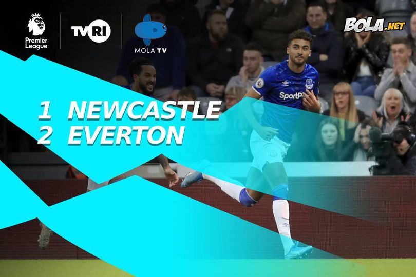 Hasil Pertandingan Newcastle vs Everton: Skor 1-2