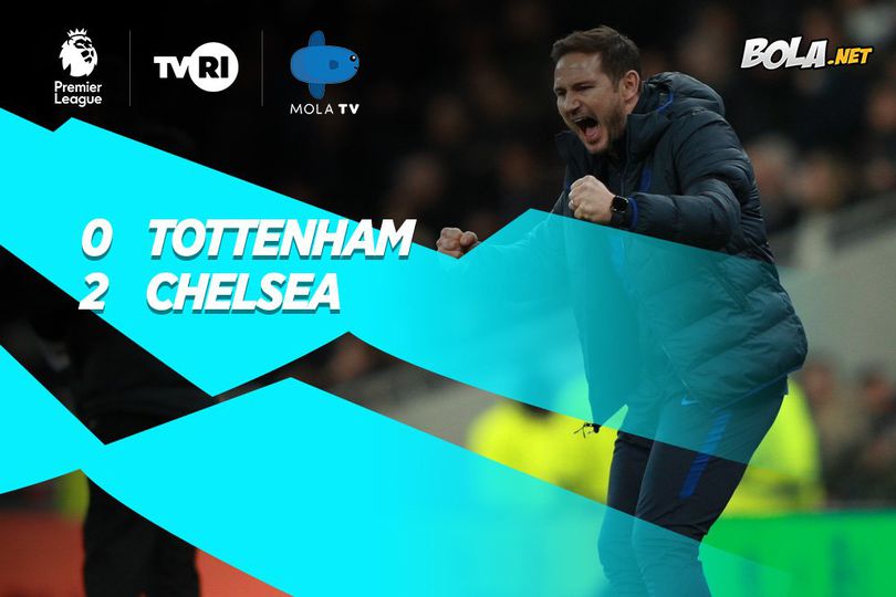 Hasil Pertandingan Tottenham vs Chelsea: Skor 0-2