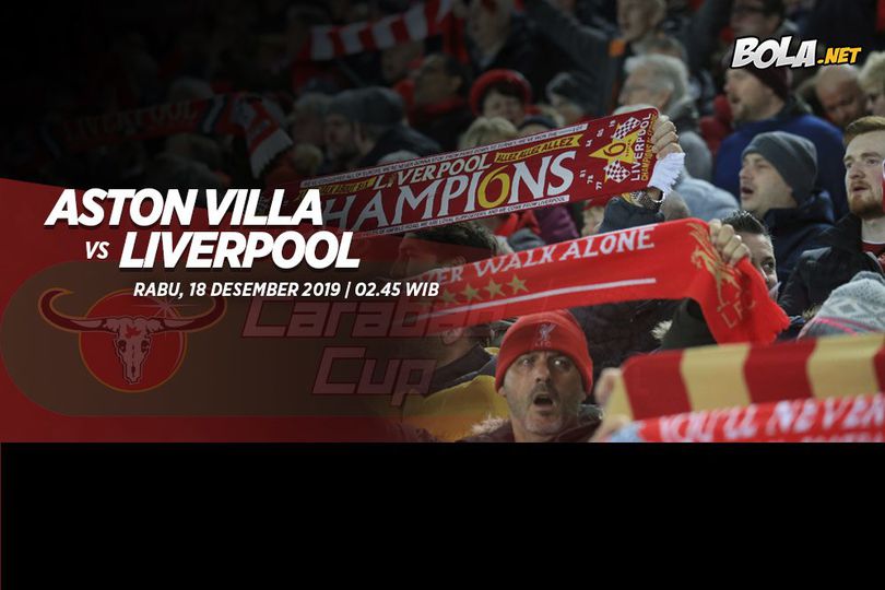 Prediksi Aston Villa vs Liverpool 18 Desember 2019