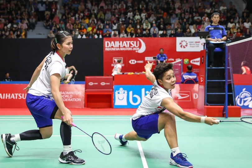 Duel Ketat, Greysia/Apriyani Singkirkan Wakil China dari Indonesia Masters 2020