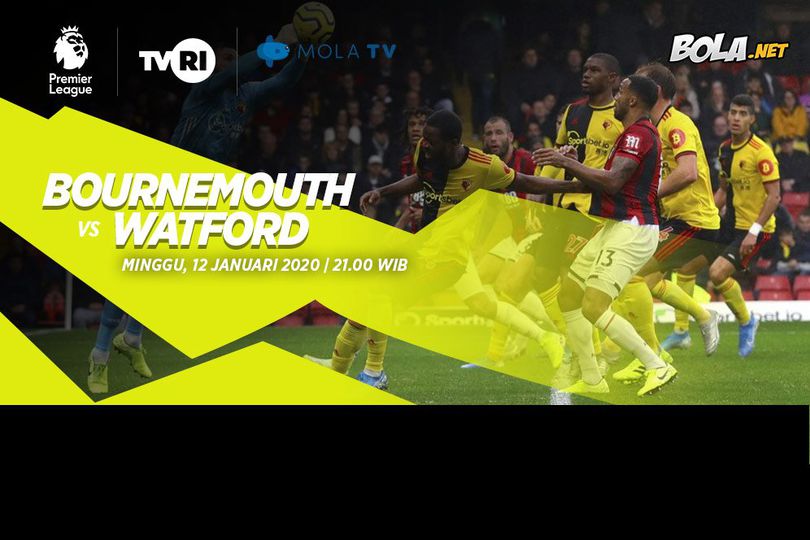 Prediksi Bournemouth vs Watford 12 Januari 2020