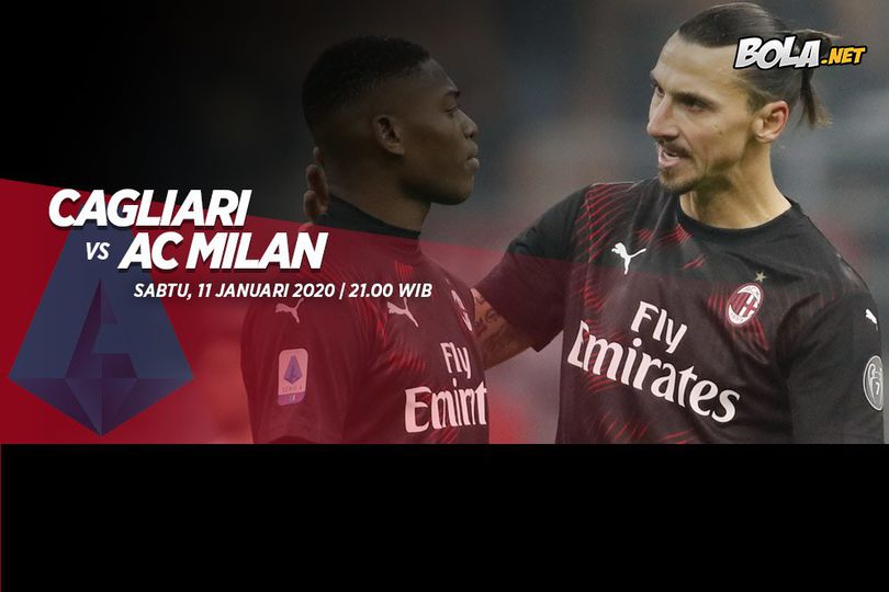 Data dan Fakta Serie A: Cagliari vs AC Milan