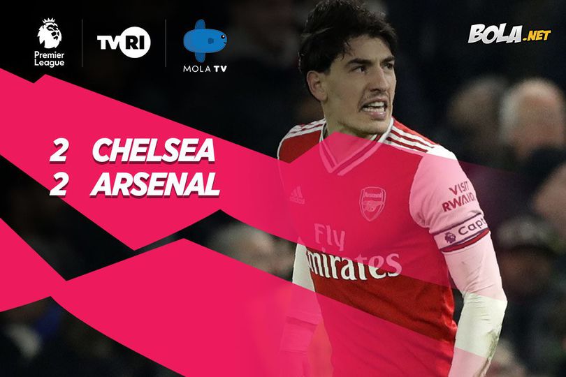 Hasil Pertandingan Chelsea vs Arsenal: Skor 2-2