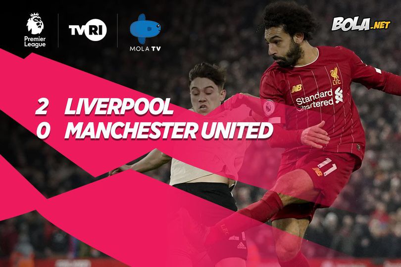 Hasil Pertandingan Liverpool vs Manchester United: Skor 2-0