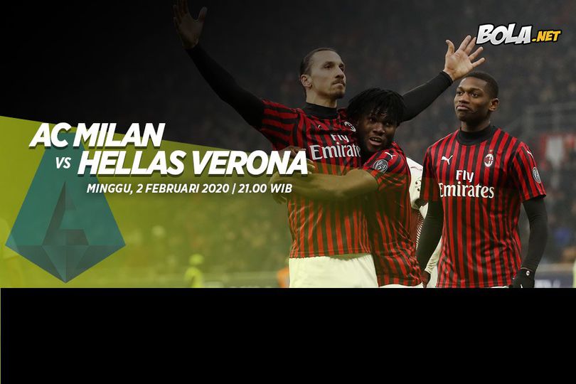 Prediksi AC Milan vs Hellas Verona 2 Februari 2020