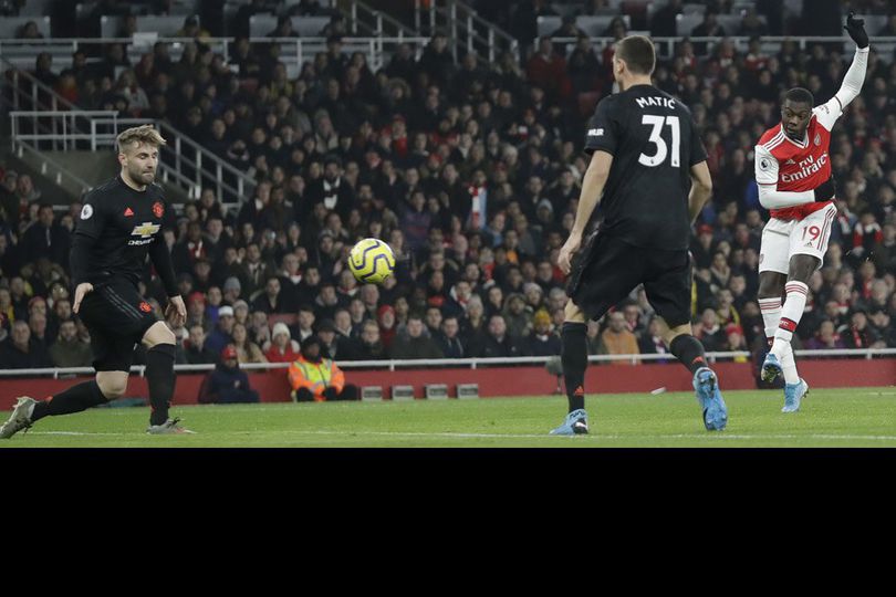 Man of the Match Arsenal vs Manchester United: Nicolas Pepe