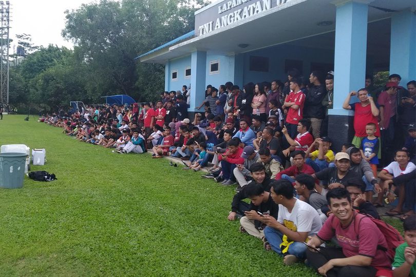 Latihan Perdana Persija Disambut Antusias Ratusan The Jakmania