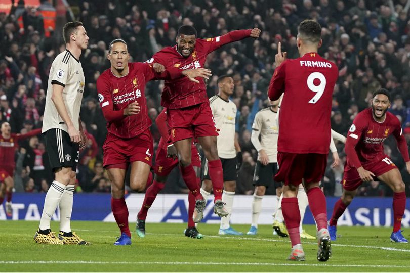 Babak Pertama, Gol Van Dijk Bawa Liverpool Unggul Atas Manchester United