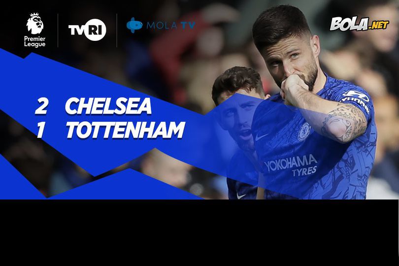 Hasil Pertandingan Chelsea vs Tottenham: Skor 2-1