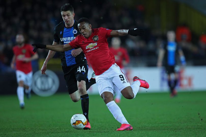 Statistik Laga Club Brugge vs Man United: Martial Masih Punya Pengaruh Besar