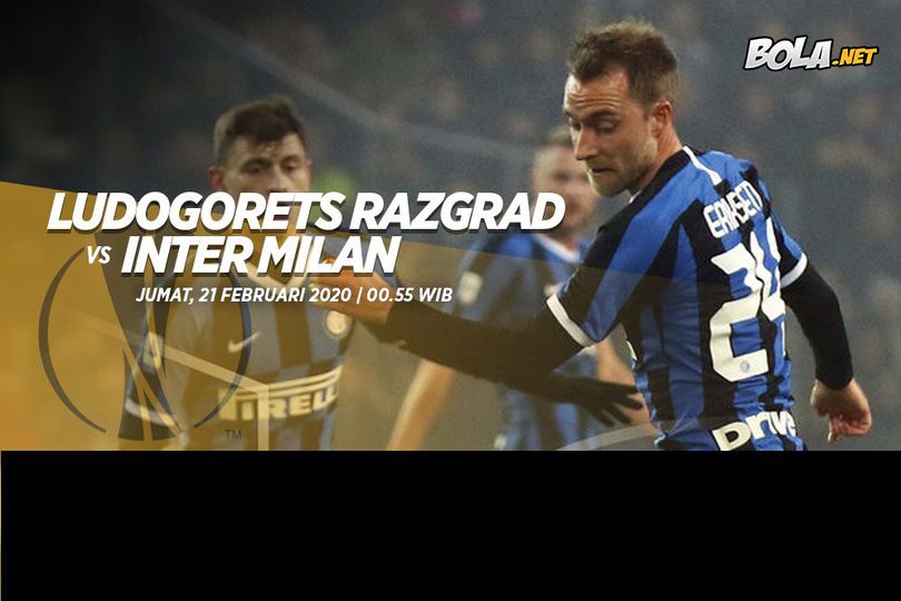 Live Streaming Ludogorets Razgrad vs Inter Milan di Vidio