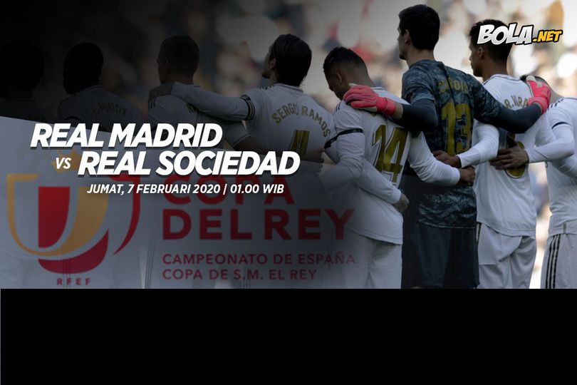 Prediksi Real Madrid vs Real Sociedad 7 Februari 2020