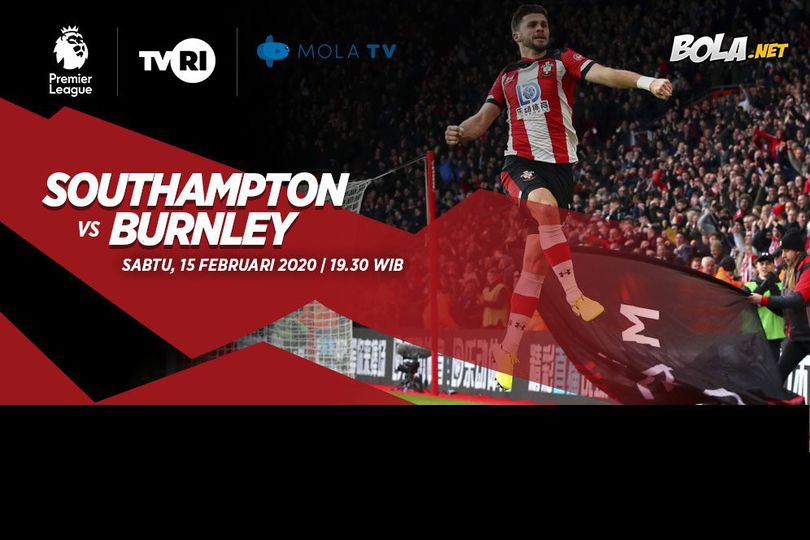 Live Streaming Southampton vs Burnley di Mola TV