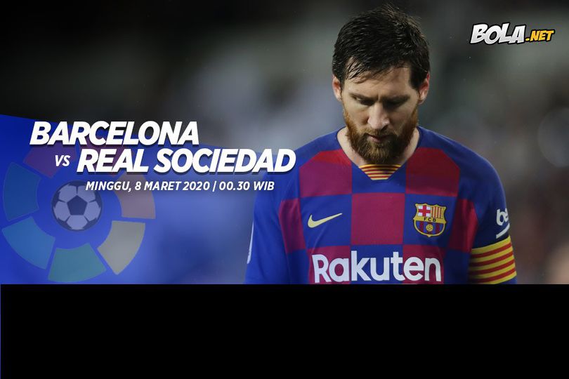 Data dan Fakta La Liga: Barcelona vs Real Sociedad